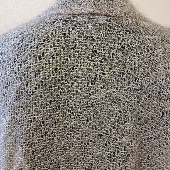 New Eileen Fisher Mohair Wool Blend Cardigan Sweater Size L - Picture 7 of 10
